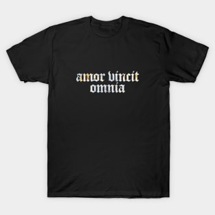 Amor Vincit Omnia - Love Conquers All T-Shirt